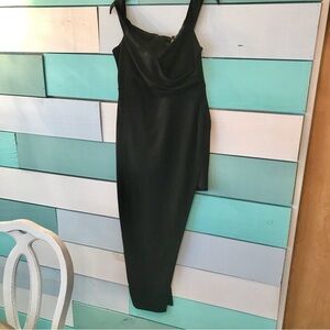 Fashion Nova Fifth Avenue Maxi Dress in Black Size XL